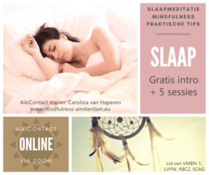 Slaaptraining, slaapcursus, Slaaptherapie, Slaapmeditatie, Ontspanning, Insomnia CGT-i, Slaapgebrek, Slaapprobleem, Nachtrust